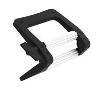 TOPPERFUN Spremi Tubetti Dentifricio Multifunzionale in Lega di Alluminio e Plastica, Rullo Compressione Portatile per Tubetti Cosmetici, Colori Acrilici, Tinture per Chioma e Lozioni,