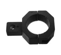 TOPPERFUN Staffa per Luce da Moto, Staffa di Montaggio per Fari, Lega di Alluminio, Nero, per Spotlight e Motocicletta, per Avventure Fuoristrada, Installazione Facile e Luce Stabile
