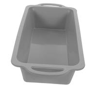 TOPPERFUN Stampo da Forno in Silicone per Pane e Dolci Riutilizzabile con Manico e Telaio Rinforzato in Metallo, Resistente al Calore, Facile da Pulire e Antiaderente