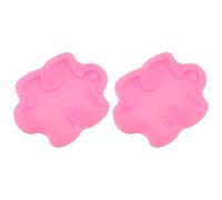 TOPPERFUN Stampo per Dolci in Silicone 2 Pezzi Stampo per Torte e Portachiavi Antiaderente e Facile da Usare per Cioccolatini e Biscotti per Feste e Regali