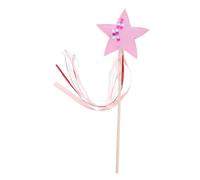 TOPPERFUN Star Fairy Wand bacchette per ragazze a nastro per bacchette da principessa bastoncini di fata del nastro plastica
