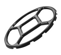 TOPPERFUN Supporto Antiscivolo Smalto in e Versatile Fornello Nero per Gas Compatto, Piattello Piccoli per Cucina Pentolini e Wok