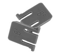 TOPPERFUN Supporto per tastiera, piedi tastiera piccola, compatibile con Logitech K270 K220 K360, 1 paio, ABS nero, per scrivania e computer