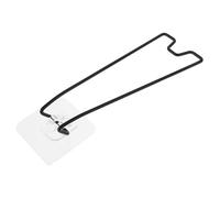 TOPPERFUN Supporto Posteriore Cavalletto Versatile e Portabile per Cornici in al Carbonio Nero, Cavalletto Versatile e Portatile Design Minimalista per Esposizione e Quadri da Tavolo