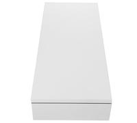 TOPPERFUN Supporto Rialzo per Schermo PC e Laptop in MDF Ecologico per Monitor da Tavolo Bianco Multi-Funzione, Resistente e Anti-deformazione, per Casa e Ufficio