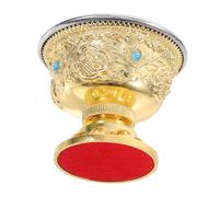 TOPPERFUN Tazza Per L'Approvvigionamento Idrico Strumenti Di Buddha Ciotole Buddiste Tibetane Calici Reali Tazza Per Offerte Del Tempio Ciotole Rituali Ciotola Per Il Tè Cinese