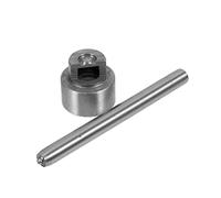 TOPPERFUN Utensile per Occhielli in Acciaio Argento 8mm per Riparazione e Installazione Scarpe e Stivali Resistente e Salva Fatica, Kit per Abbellimenti Lacci Scarpe
