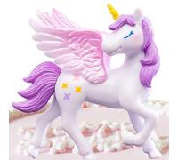 topperPer Torta Di Figura Di Cavallo, Statua Del toppercupcakeA Cavallo | Con Le Statue Di Animali Con Corna Singola Per Ornamenti Per Auto