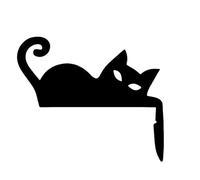 Toppers Della Porta - Topper Portatile Portatile Da 80 G | Decorazione Da Parete A Forma Di Gatto Per Halloween | kittyy Corner Sospeso Decorativo Per Gli Abitanti Event Degli Appartamenti Event