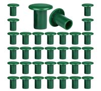 Toppers di sicurezza - Tappi per canne da giardino | 48 tappi per bastoncini da giardino piccoli | Coperture per pali in , estremità per protezione degli occhi, coperture angolari di sicurezza