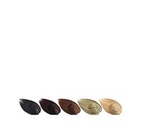 Toppers per capelli da donna Topper for capelli umani da 10-14", pezzo di capelli lisci brasiliani Remy con frangia 12×13 cm Topper for capelli con base in morbido pizzo traspirante for donne con cape