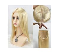 Toppers per capelli Topper for capelli con chiusura in pizzo da 5"× 5" con fermaglio for capelli for bambini in capelli umani Toppers capelli remy brasiliani #613 Toppers for capelli biondi lisci Post