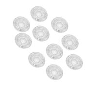 Toppers per Interruttori a Pedale, 10 Pezzi Toppers in Plastica per Interruttori a Pedale Trasparenti Trasparenti Universali per Accessori per Pedali Effetti per Chitarra