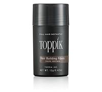 TOPPIK 12g Fibre per capelli Addensante per capelli Capelli da spargere Marrone