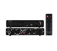 Topping A90 Discrete Amplificatore per Cuffie Bilanciato Completamente Discreto, 9800mW*2 NFCA XLR/RCA a 3.5mm/4.4mm/6.35mm/XLR Amplificatore per Cuffie, Preamplificatore (A90D, Nero)