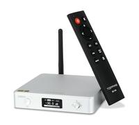 Topping D50 III DAC Preamplificatore - LDAC Bluetooth 5.1 Dual ES9039Q2M D/A Chip Supporta DSD512 PCM768kHz, regolazione PEQ e telecomando (argento)