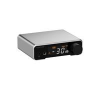 Topping DX1 II Gaming HiFi DAC Amplificatore per Cuffie - ES9039Q2M Decoder 1000mW × 2 Amplificatori per Cuffie Completamente Simmetrici Preamplificatore Compatibile con Cuffie da Gioco (Argento)
