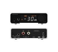 Topping DX1 II Gaming HiFi DAC Amplificatore per Cuffie - ES9039Q2M Decoder 1000mW × 2 Amplificatori per Cuffie Completamente Simmetrici Preamplificatore Compatibile con Cuffie da Gioco (Bianco)