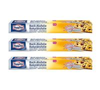 Toppits Back - Pellicola in alluminio (6 m X 37 cm), confezione da 3 (3 x 6 m)
