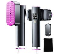 TOPPLEE Ferro da Stiro Verticale, 2 in 1 Stiratore Verticale da Portatile da 1300W, Vaporizzatore per Indumenti Solo 0,6 KG, 10 Minuti di Vapore Continuo, Ferro da Stiro a Vapore per Viaggi e Casa