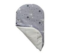 Topponcino Montessori Sfoderabile, Collezione "Pure Colors" con Fodera in Puro Cotone e Poliestere Antibatterico (NewStar Grigio)