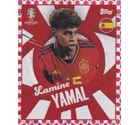 Topps Adesivo Spagna Esp Ptw Lamine Yamal Giocatore To Watch Euro Confine