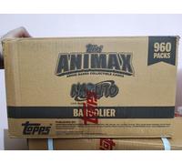 Topps Animax Naruto 2024 NUOVA Trading Card TCG CUSTODIA SIGILLATA 24 BOX, 96...