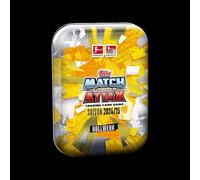 Topps Bundesliga Match Attax 24/25 Mini Tin Bollwerk Contiene 42 Carte, tra Cui 3 Biglietti esclusivi Tuttofare, 2 Carte Black & White Pixel Pitch e 2 Carte Limited Edition.