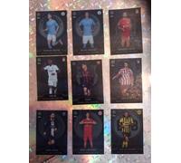 TOPPS CHAMPIONS LEAGUE 2022/23 MATCH ATTAX FULL SET BLACK EDGE 1/9 MESSI HAALAND
