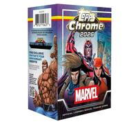 Topps Chrome 2026 Marvel Comics - Value Box - Card Collezionabili 32 Carte Uffic