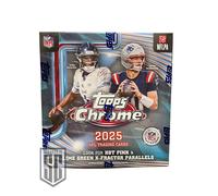 Topps Chrome Football NFL Mega Box 2025