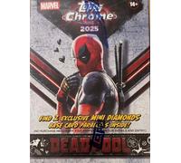 Topps Chrome Marvel 2025 Deadpool Value Box Sealed Trading Cards