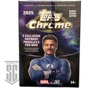 Topps Chrome Marvel Studios Blaster Box 2025