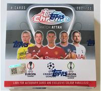 Topps Chrome Match Attax UEFA Champions League 2021/2022 Schermo Sealed Scatola