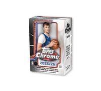 Topps Chrome 2025-26 Pallacanestro - Value Box (4 carte per confezione, 7 confezioni per scatola)