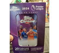 Topps Chrome Premier League 2026 Tin 20 Carte