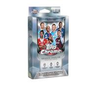 Topps Chrome UCC Chrome 2025-26 - Hanger Pack di carte da calcio 2026 e Toploader BB-Toy-Trades