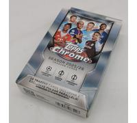 Topps Chrome UEFA Club Competitions Hanger Box Calcio 2025-26