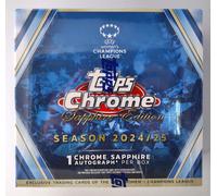 Topps Chrome UEFA Women’s Champions League Sapphire 2024/25 Box Carte