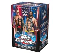 TOPPS CHROME WWE 2026 value box blaster 7 pack 4 cards wrestling wrestlemania