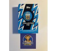 TOPPS COLLECTOR TIN BOX SEALED ARGENTINA 2025 26 2026 AUTO ?? SET CARD Panini
