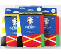 Topps EM Sticker - 3 X Mega Eco Scatola Oro Signature Parallelo stickers