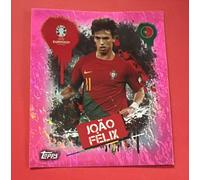 TOPPS EURO 2024 PARALLEL STICKER SWISS ROSA PINK FELIX POR3 (B22