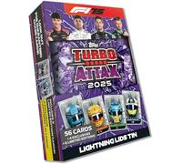 TOPPS F1 2025 TURBO ATTAX LIGHTNING-SHAKEDOWN TIN