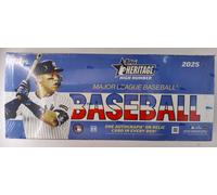 Topps Heritage High Number Baseball MLB 2025 - 1 Auto o Relic Per Box