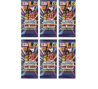 Topps Match Attax Bundesliga 2025/26 - 6 booster pack da 12 carte - Trading Cards per collezionisti e appassionati di calcio