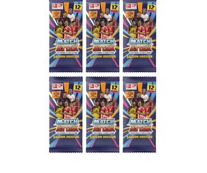 Topps Match Attax Bundesliga 2025/26 - 6 booster pack da 12 carte - Trading Cards per collezionisti e appassionati di calcio