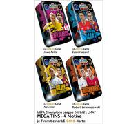 Topps Match Attax Champions League 2020/2021 Box MEGA-TIN da 4 con 4 Carte
