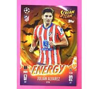 TOPPS Match Attax CHAMPIONS LEAGUE 2024 2025 ALVAREZ ENERGY SCREAM TEAM Atlético