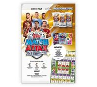 Topps Match Attax UCC 2026/27 - Online Exclusive Starter Pack | Contiene un raccoglitore, una checklist, un campo da gioco e 51 carte, tra cui un’esclusiva carta Black Nitro.